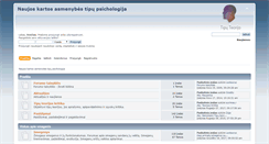 Desktop Screenshot of forumas.tiputeorija.lt